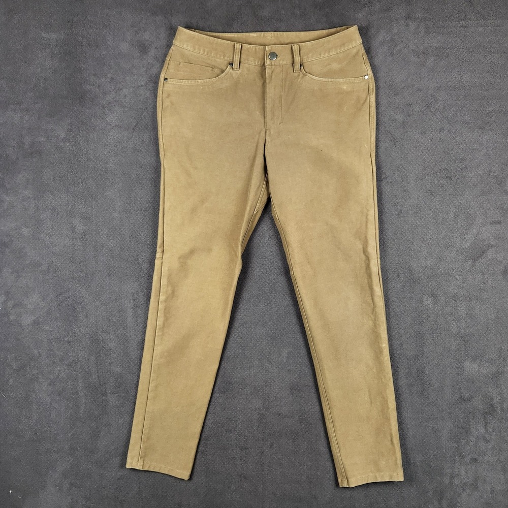 Lululemon‎ ABC Pant Slim Mens 31 Tan Brown Utilitech Commuter 32x31 M5ABNS